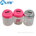 Plastic Digital Coin Electronic Piggy Bank for Kids